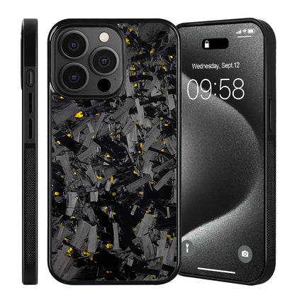 Carbonix Forge Mag forged carbon fibre iPhone case in Forged Gold