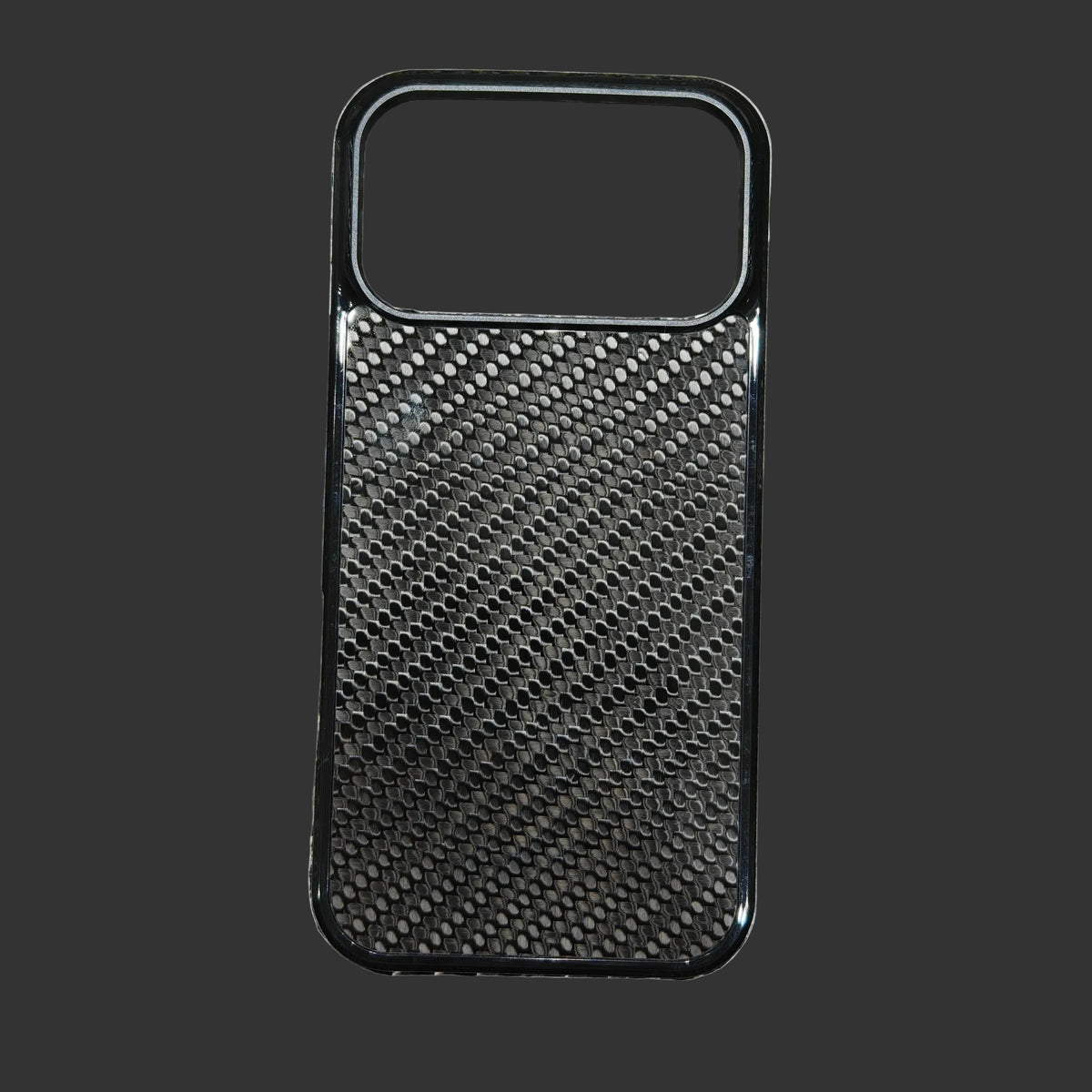 Carbonix Aero Mag woven carbon fibre iPhone case in Woven Black