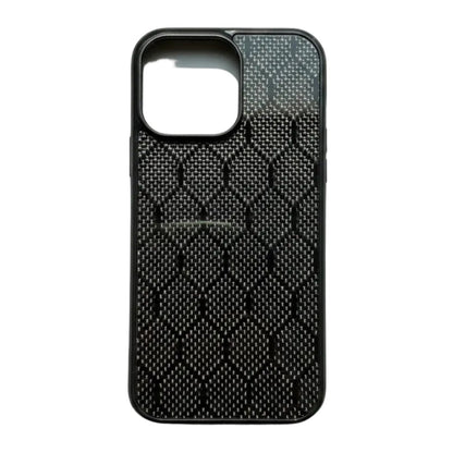 Carbonix Weave Series honeycomb weave carbon fibre iPhone case