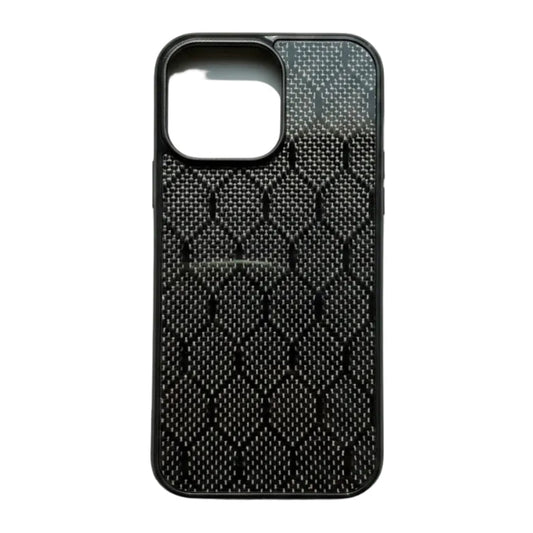 Carbonix Weave Series honeycomb weave carbon fibre iPhone case