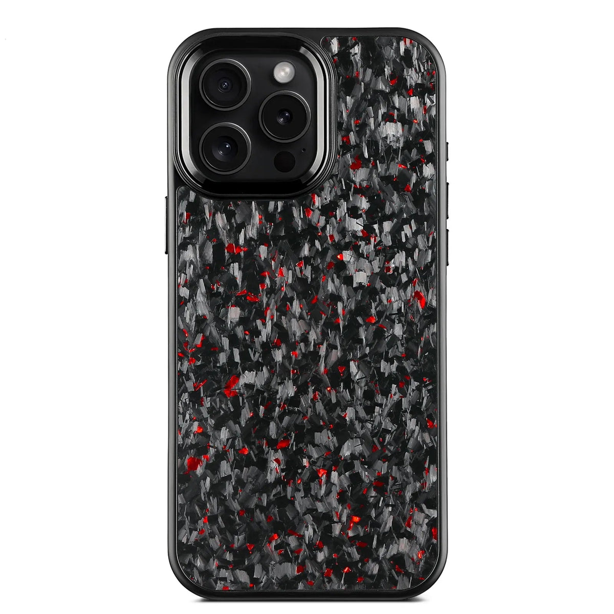 Carbonix Forge Mag forged carbon fibre iPhone case in Forged Red