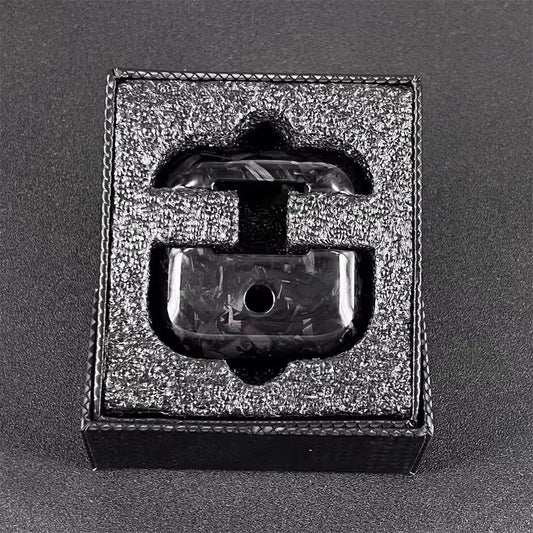 Carbonix Forge Pods forged carbon fibre AirPods case in Forged Black
