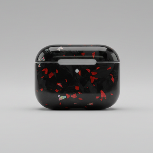 Forged Red | Carbon Fibre AirPods Case | FORGE PODS SERIES
