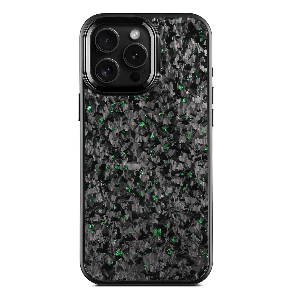 Carbonix Forge Mag forged carbon fibre iPhone case in Forged Green