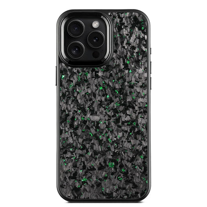 Carbonix Forge Mag forged carbon fibre iPhone case in Forged Green