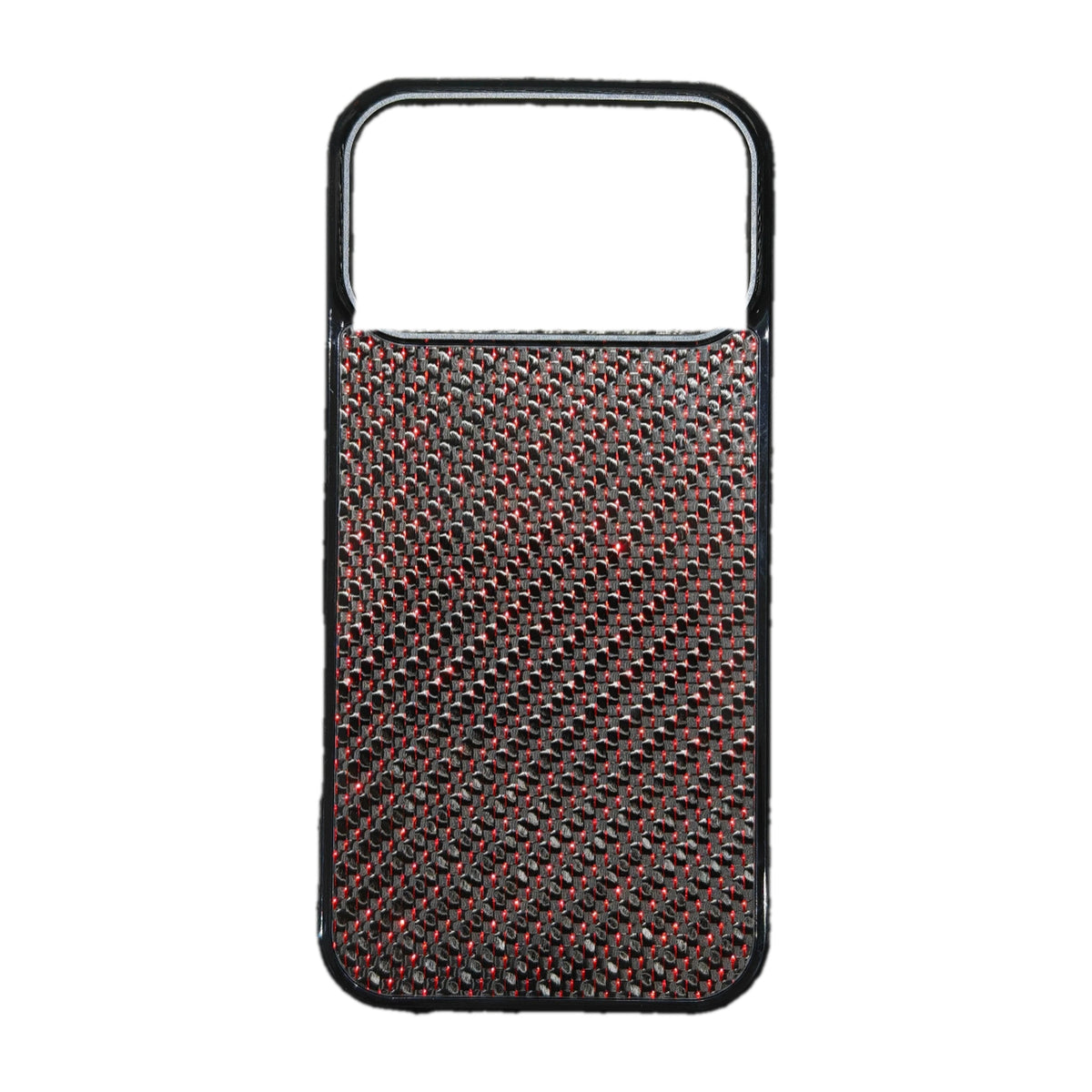 Woven Red | Carbon Fibre iPhone Case | AERO MAG SERIES